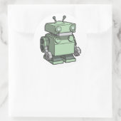 Robot sticker groot (Tas)