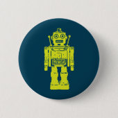 Robot Sticker Ronde Button 5,7 Cm (Voorkant)