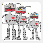 Robot Stickers (Voorkant)