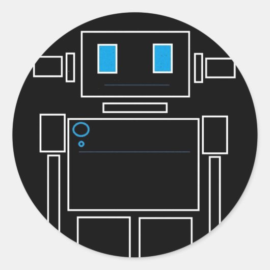 Robot Stickers (Voorkant)