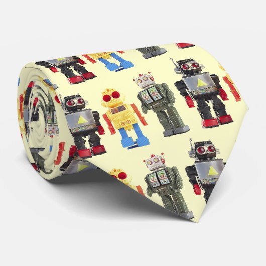 ROBOT STROPDAS (Opgerold)