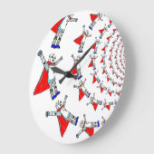 Robot Superheld Wall klok (Hoek)