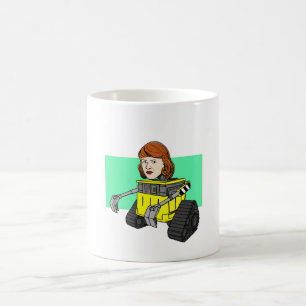 Robot Sylvia Plath Koffiemok