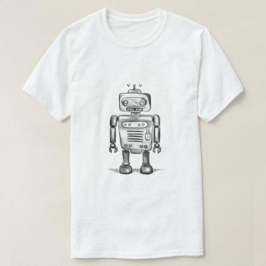 Robot T-Shirt (Design voorkant)
