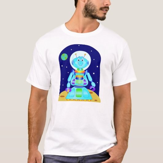 Robot T-shirt (Voorkant)