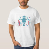 Robot T-shirt (Voorkant)