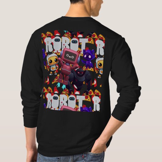 ROBOT T-SHIRT (Achterkant)