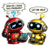 robot t-shirt
