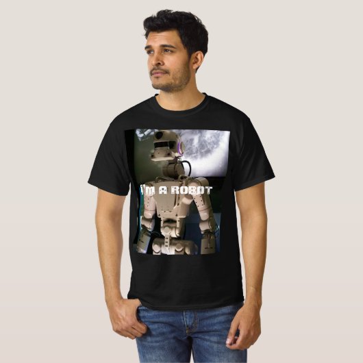 Robot T-shirt (Voorkant volledig)