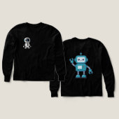 Robot T-shirts voor kinderen (Voorkant /achterkant)
