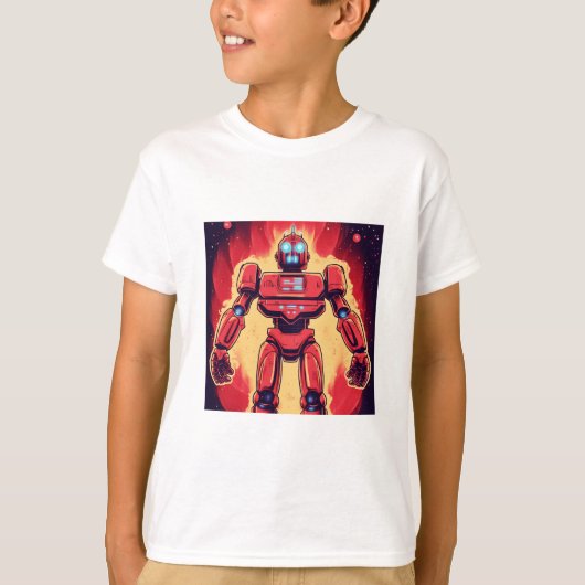 Robot Tetsujin - Ga op een episch Sci-Fi avontuur T-shirt (Voorkant)
