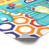 Robot Thleed Party Poster (Hoek)