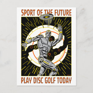 Robot Thrower #1 Briefkaart