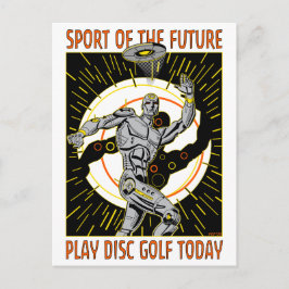 Robot Thrower #1 Briefkaart