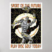 Robot Thrower #1 Poster (Voorkant)