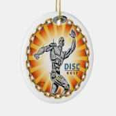 Robot Thrower #2 Keramisch Ornament (Rechts)