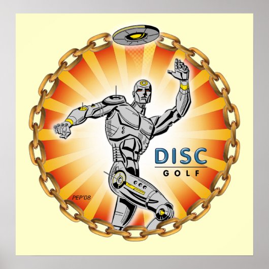 Robot Thrower #2 Poster (Voorkant)