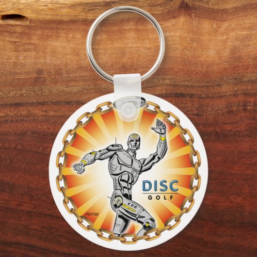 Robot Thrower #2 Sleutelhanger (Voorkant)