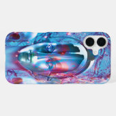Robot Transcendentie iPhone Hoesje (Achterkant horizontaal)