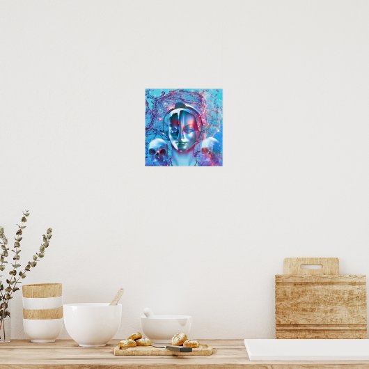 Robot Transcendentie Poster (Keuken)