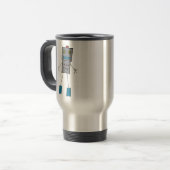 Robot Travel Mug Reisbeker (Voorkant links)