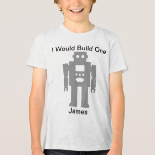 Robot Tri-Blend Shirt