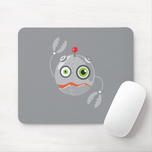 robot trol muismat (Met muis)