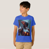 Robot uit de buitenruimte t-shirt (Voorkant volledig)