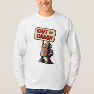 Robot uit de jaren 50 t-shirt