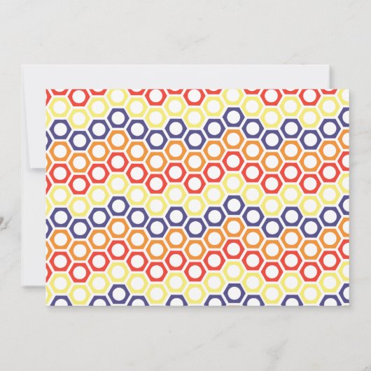 Robot - Uitnodiging van de partij (Achterkant)