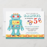 Robot - Uitnodiging van de partij