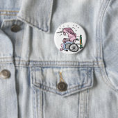 Robot Unicorn Attack in een BUTTON (In situ)