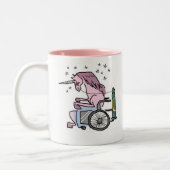 Robot Unicorn Attack Tweekleurige Koffiemok (Links)