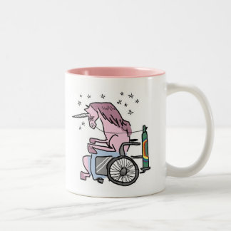 Robot Unicorn Attack Tweekleurige Koffiemok