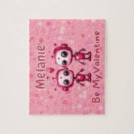 Robot Valentine's Day Puzzle Legpuzzel