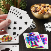 Robot Verdachte Nummer 4 Pokerkaarten (Insitu)