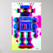 Robot Verdachte Nummer 4 Poster (Voorkant)