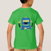 Robot Verjaardag 5 jaar T-shirt (Achterkant)
