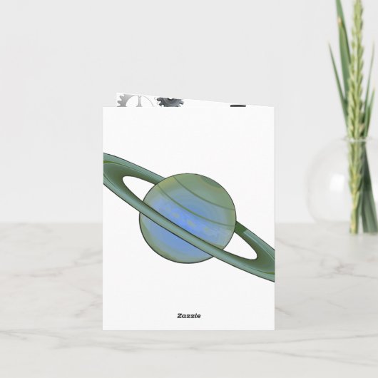 RoBoT Verjaardag Kaart (Achterkant)