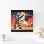 Robot Vierkante Klok (Huis)