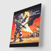 Robot Vierkante Klok (Hoek)