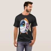 Robot Vis T-shirt (Voorkant volledig)