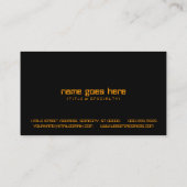 robot visitekaartje (Achterkant)