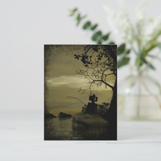 Robot Vist Briefkaart (Staand voorkant)