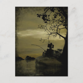 Robot Vist Briefkaart