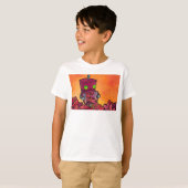 Robot vol hart t-shirt (Voorkant volledig)