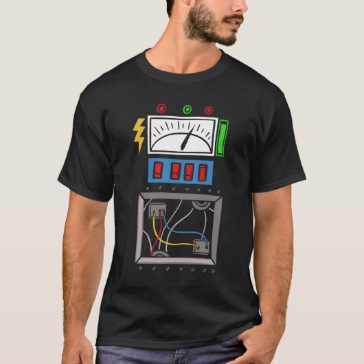 Robot voor een robotica-nerd t-shirt (Voorkant)