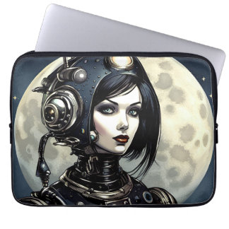 Robot Vrouw I Laptop Sleeve