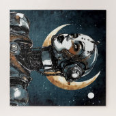 Robot Vrouw III Legpuzzel (Horizontaal)