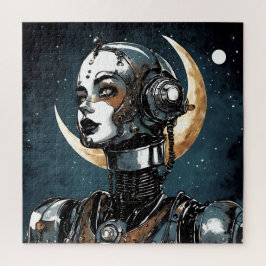Robot Vrouw III Legpuzzel